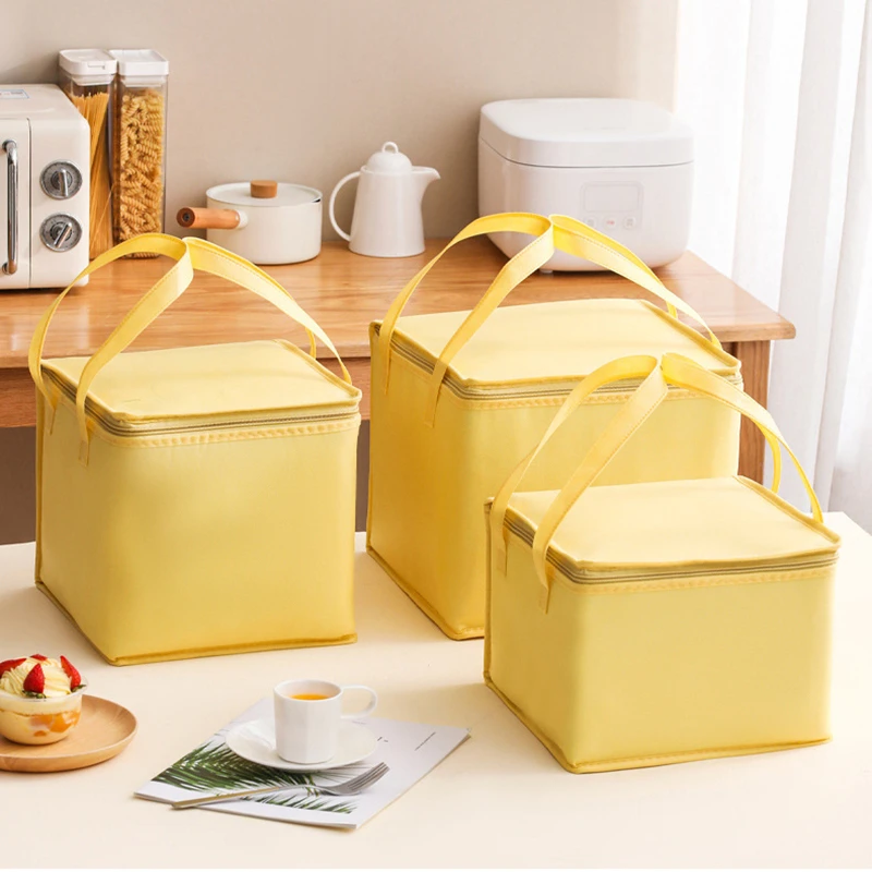 4-8 Inch Pearl Cotton Cake Insulated Bag Transport Pouch Cooler Storage Boxes Lunch Bags Thermal Picnic food Container