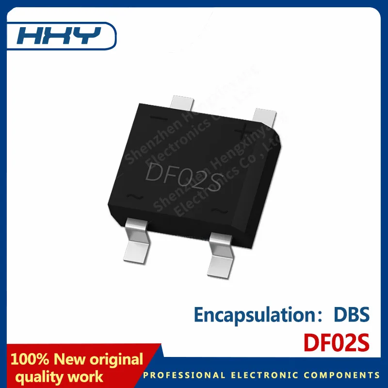 10PCS DF02S DBS package 1A200V patch rectifier bridge stack