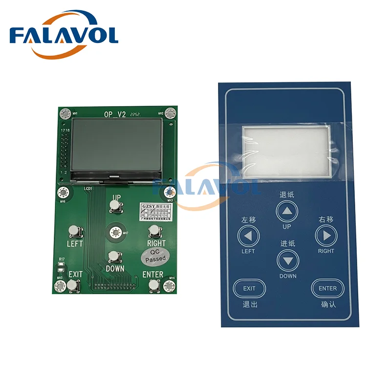 Imagem -06 - Falavol-cabeça Única Senyang Board Kit Cabeça de Impressão Carriage Board Placa Principal uv Eco Solvente Xp600 Tx800 Dx5 Dx7