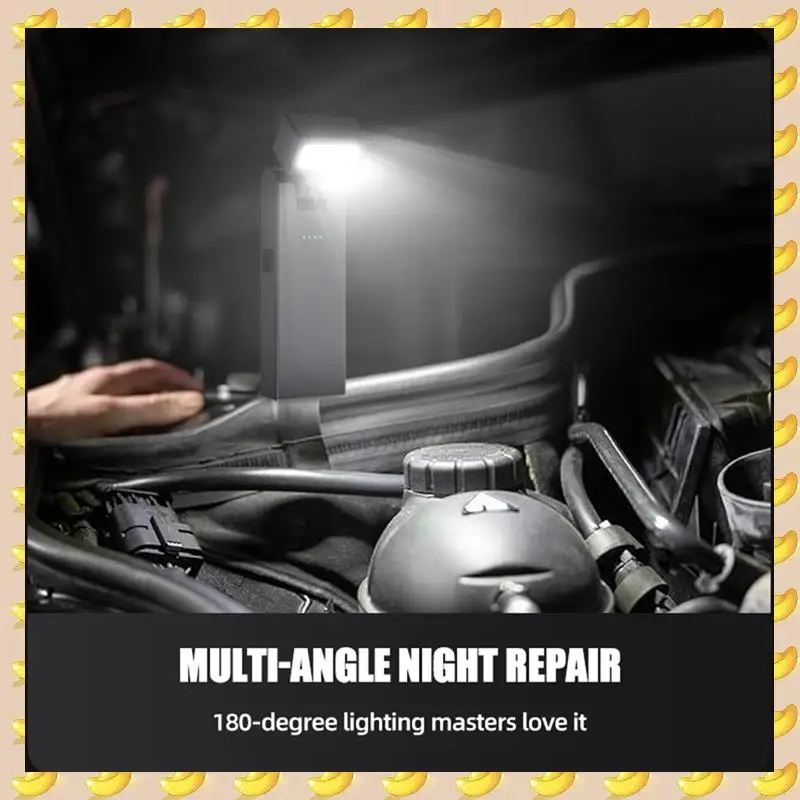 

Магнитный рабочий фонарь A45U, перезаряжаемый фонарик COB, подходит для ночной работы, аварийная лампа, ночник, маленькая автомобильная лампа