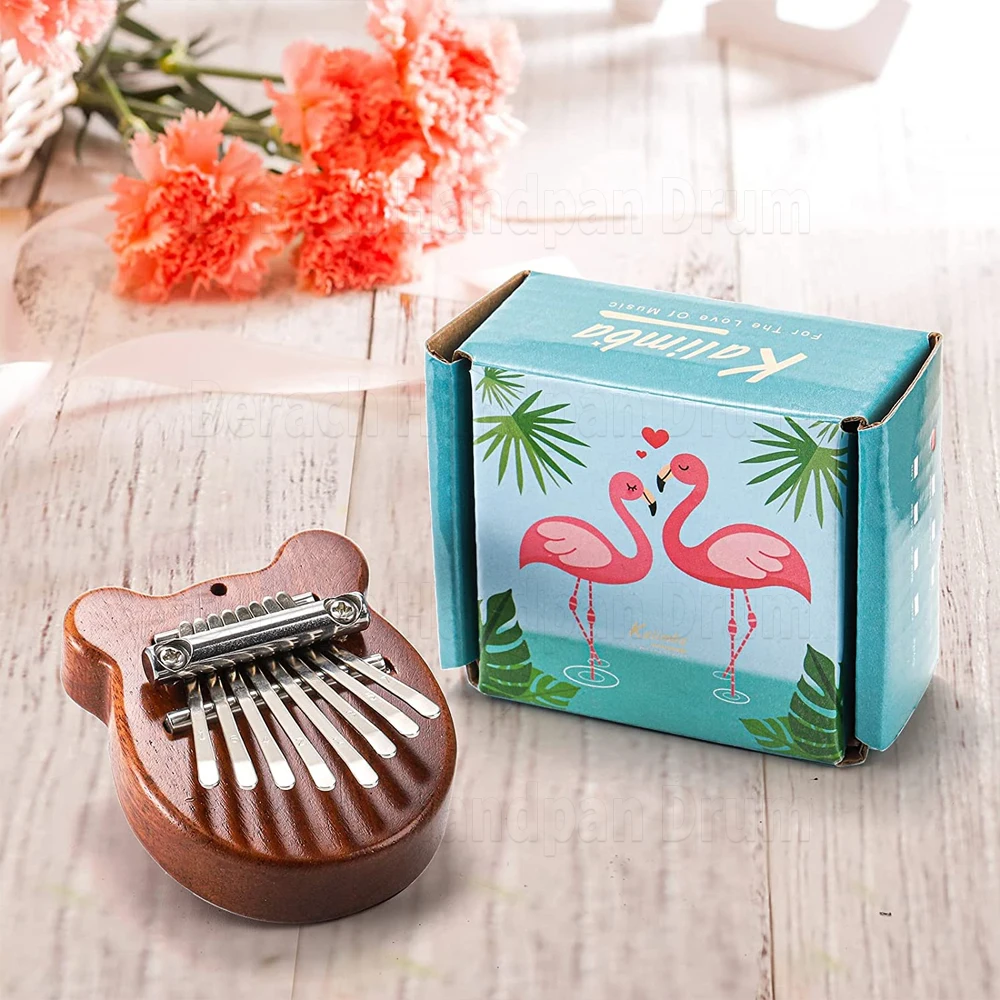 8 Key Mini Kalimba Thumb Piano Finger Mini Piano Adult Kids Musical Instrument Kaju Gift Kalim Bar HLURU ACRYL Just Fog Just One