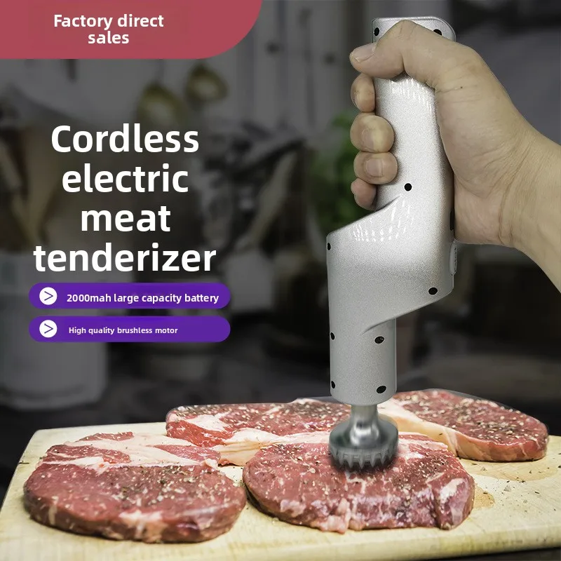 

Электрический размягчитель мяса, перезаряжаемый молоток для мяса, бытовой измельчитель стейков и свинины, молоток для мясной нити