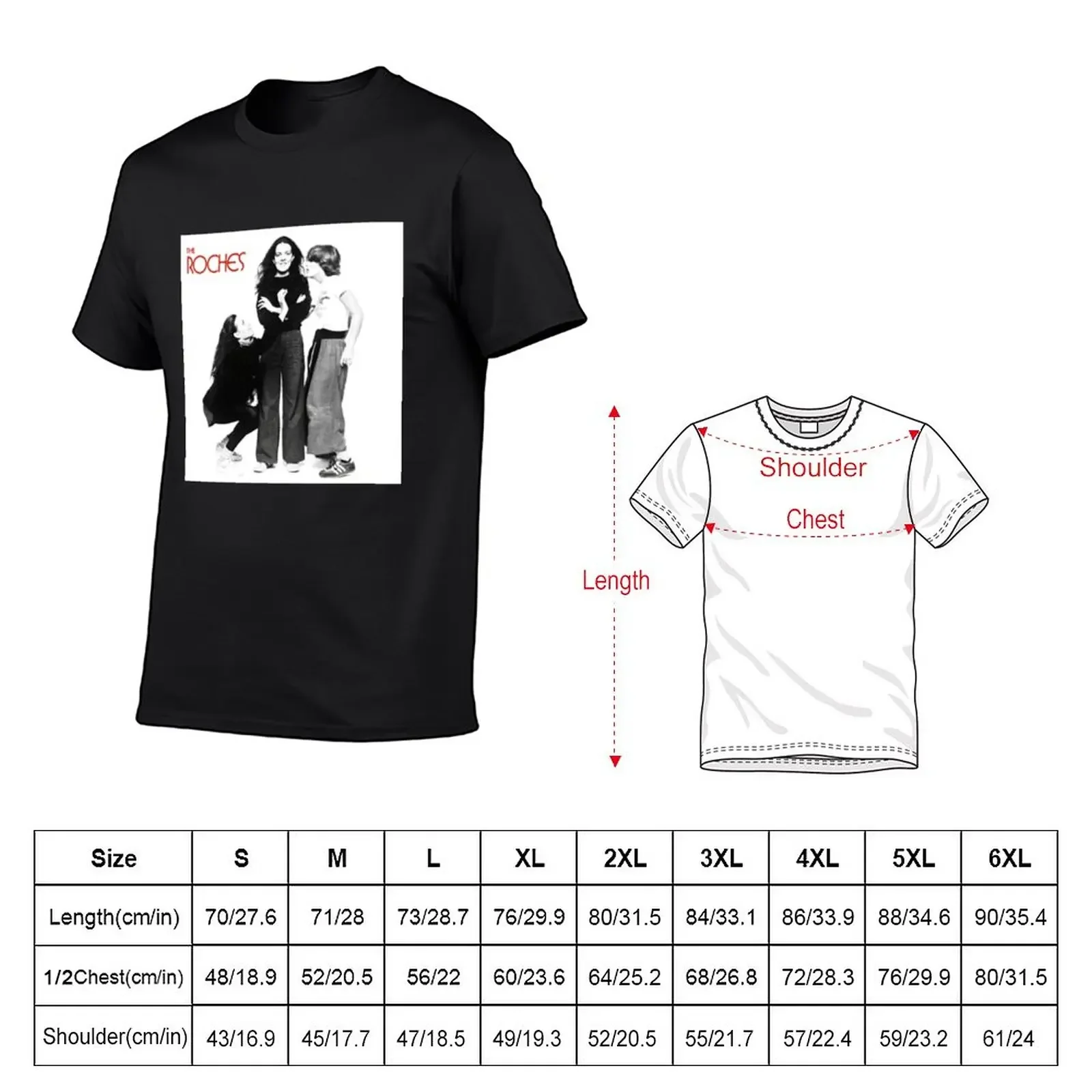 New The Roches T-Shirt sports fan t-shirts black t shirt man clothes tops Men's cotton t-shirt