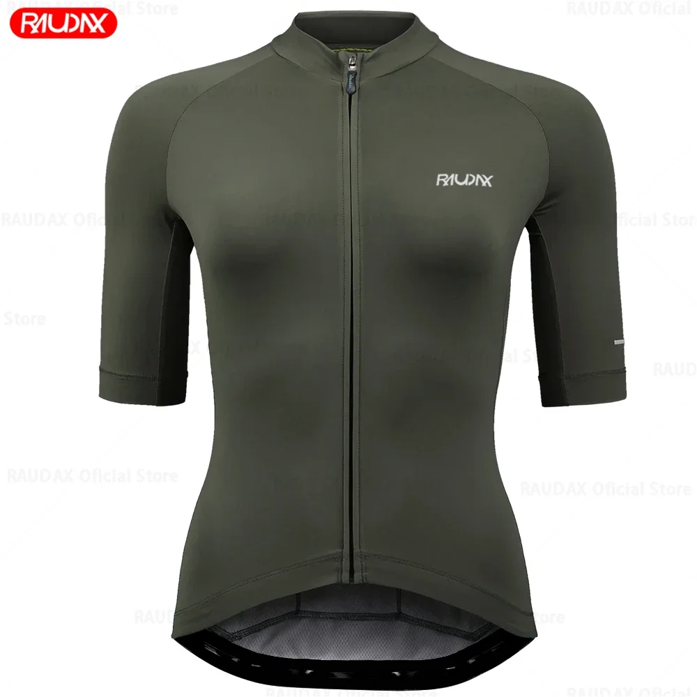 Raudax Cycling Jersey 11 colors Cycling Racing Tops Short Sleeve Cyclist Clothes Shirt Maillot Women Bicycle Bike Wear 2026 view 3