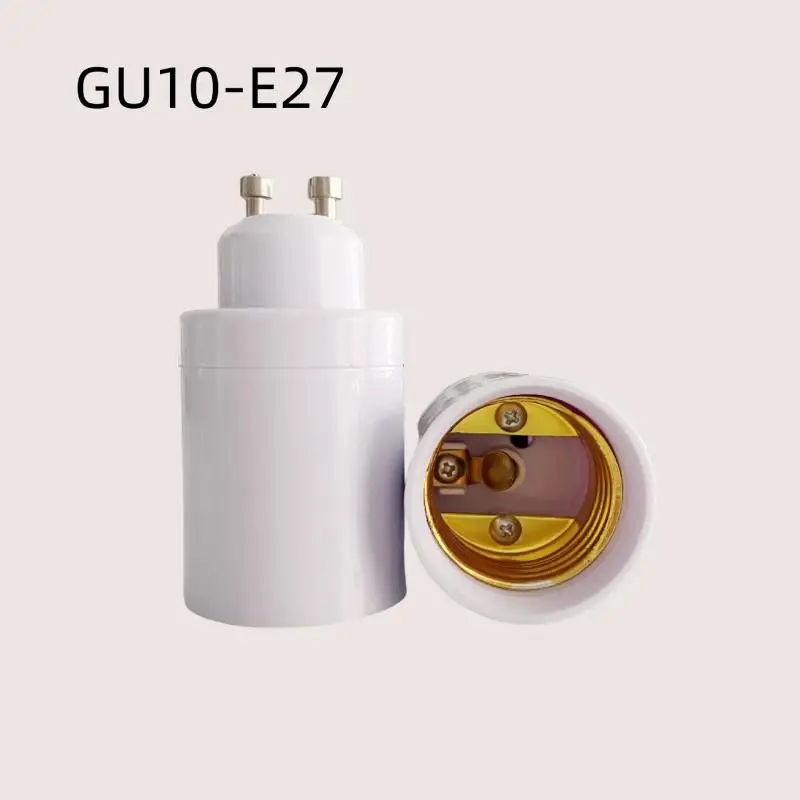 

Efficient Light Conversion: GU10 to E27 Lamp Holder, LED Bulb Adapter 1/5PCS Set.