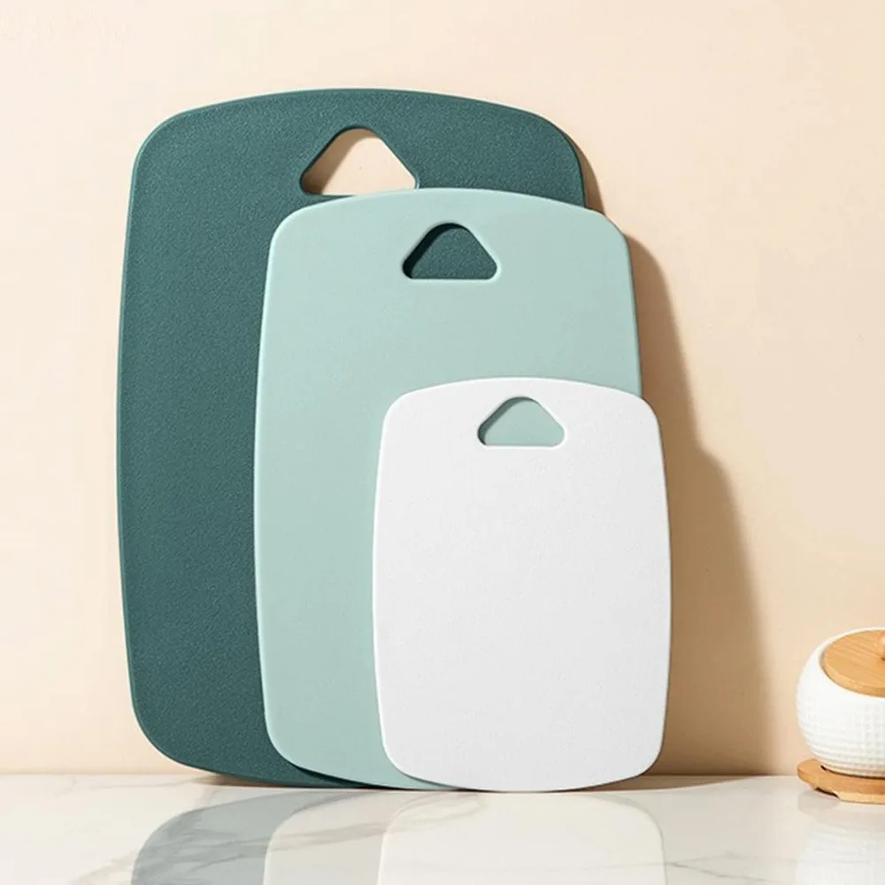 

Plastic Cutting Board Set of 3, Cutting Boards for Kitchen,Thick Chopping Boards for Meat, Veggies, Fruits, with Easy Grip Handl