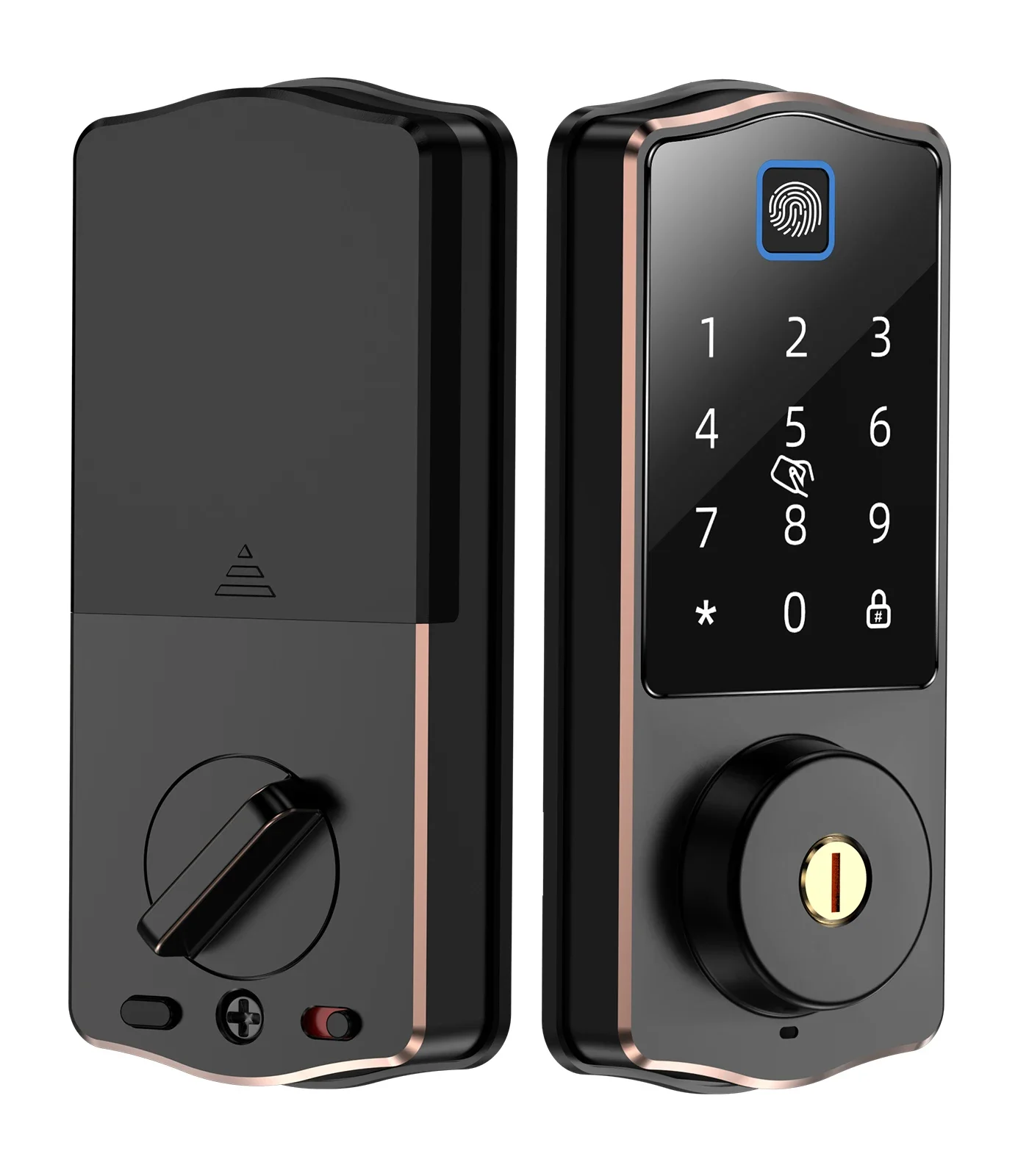 

high quality full-automatic Smart Biometric Lock Fingerprint Door Lock