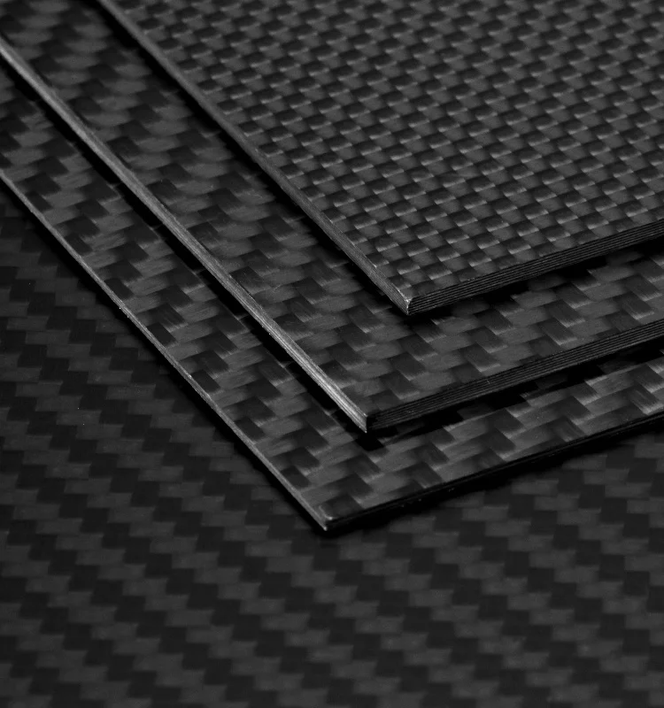 1mm 2mm 3mm 3K Carbon Fiber Plate High Hardness Lightweight Sheet for RC  Industrial Model Custom Cutting Parts