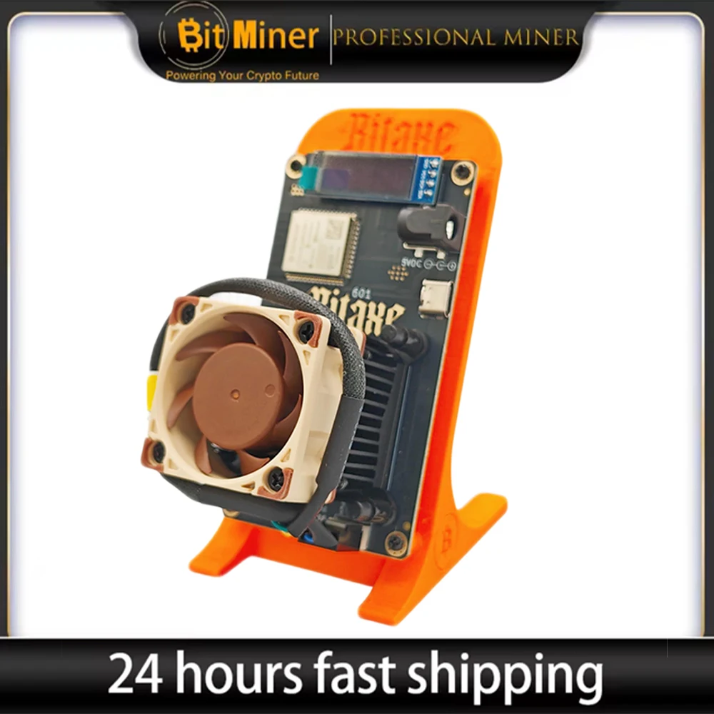

New Up Bitaxe Gamma 601 ASIC Miner 1.2TH/s Ultra Quiet Bitcoin Miner Home Use BTC Miners Newest Bitcoin Mining Device