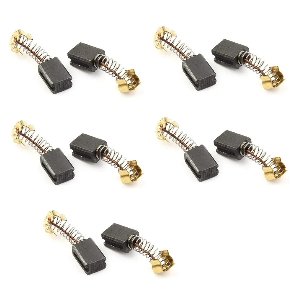10pcs Carbon Brushes For CB406 CB407 CB418 CB419 191962-4 HR2432 HR2450 HR2450T Electrical Tools 6*9*12.5m Jig Saw Accessories