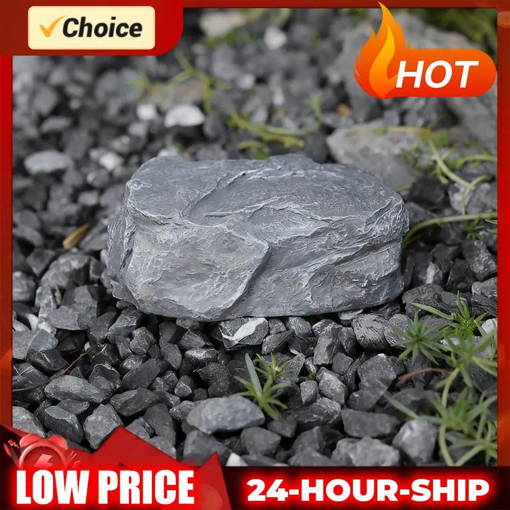 Outdoor Hidden Key Storage Rock Looks & Feels Like Real Stone Hide A Key Outside in Rock for Outdoor Garden Or Yard Geocaching