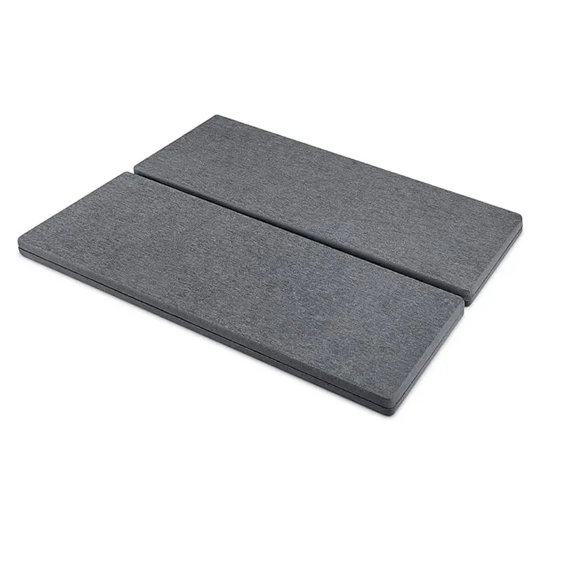 New Shown-Dish Drying Mat In Stone Design For Kitchen Counter, Foldable Diatomaceous Earth Large Dry Mat Grey