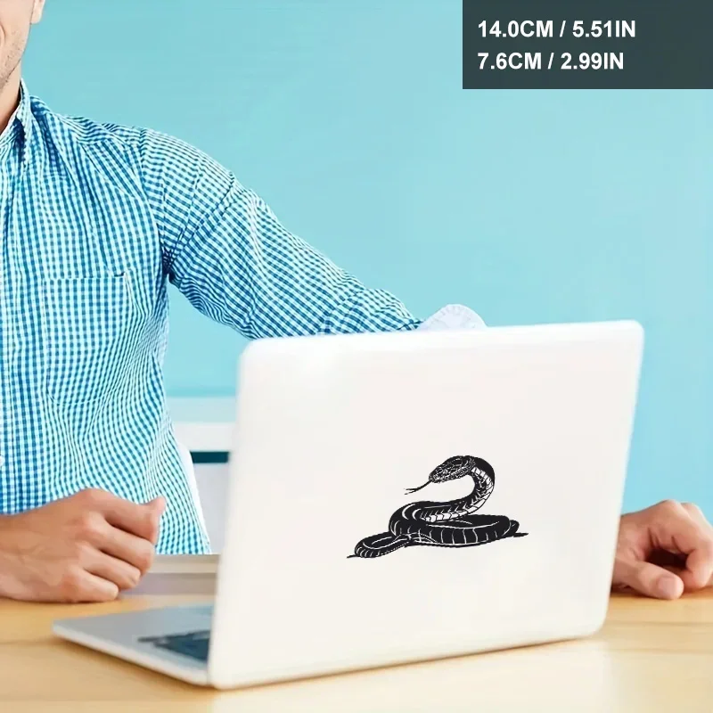 1 x trendiger Cobra-Schlangenaufkleber – auffälliges Reptilien-Design für die individuelle Gestaltung von Fahrzeug-Gadgets – wasserfestes, langlebiges Vinyl-Zubehör