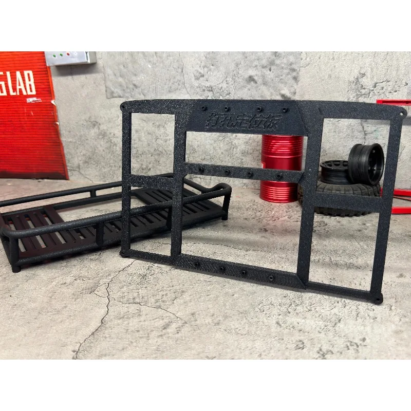 Crossrc EMO XX 1/6 恐竜ブロントサウルスナイロン射出ルーフラックロールケージ RC クローラー車シェル保護アップグレードパーツ用