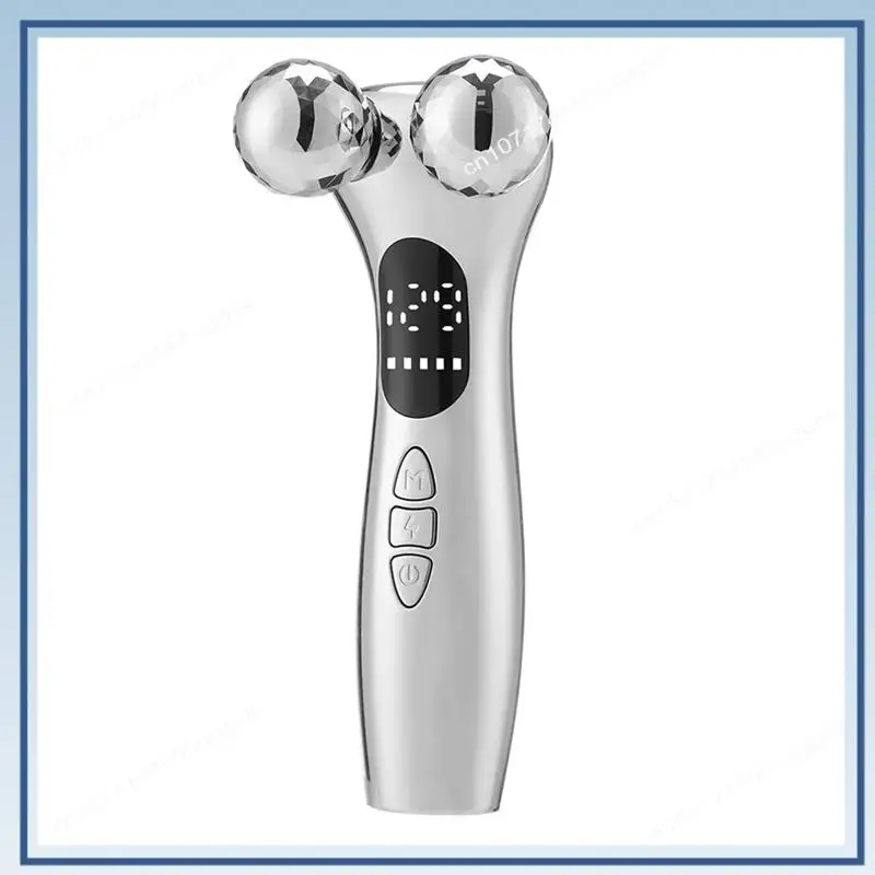 Elektryczny przyrząd do pielęgnacji twarzy A67I z wyświetlaczem LED, masażer rolkowy do liftingu twarzy, urządzenie do masażu ujędrniającego skórę.