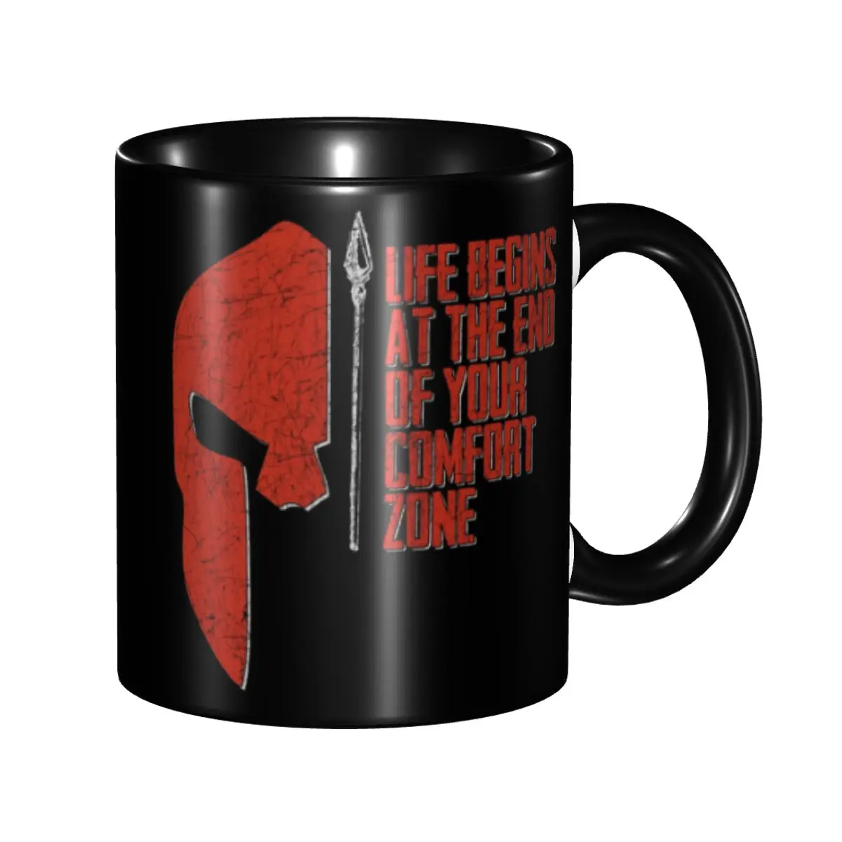 

Spartan Spirit Sparta Warrior Coffee Mugs DIY Custom Ceramic Tea Milk Mug Cup