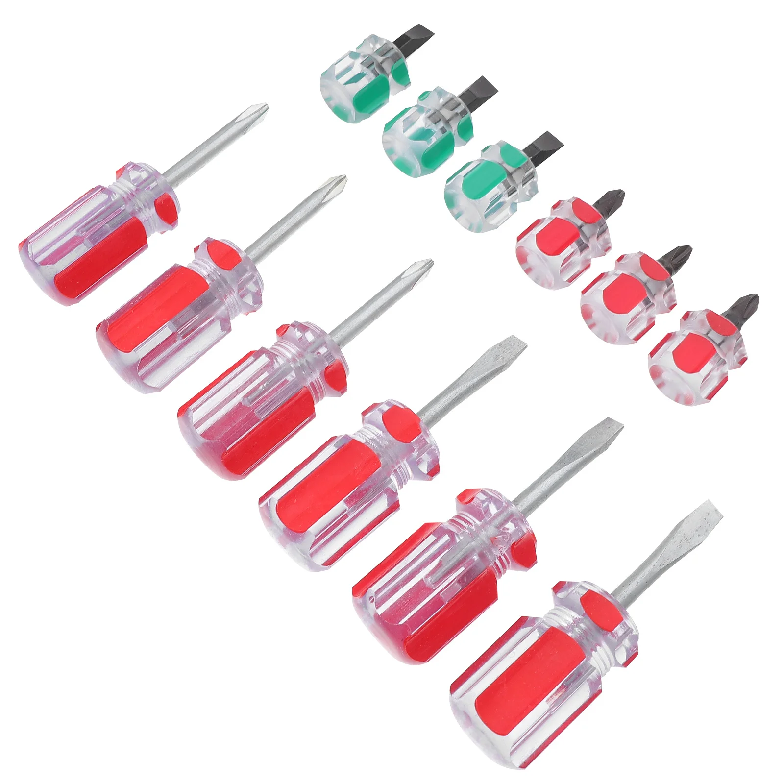 

12Pcs Screwdriver Set Professional Precision Tool for Phone Repair -Resistant Flat and Cross Magnetic Screwdriver