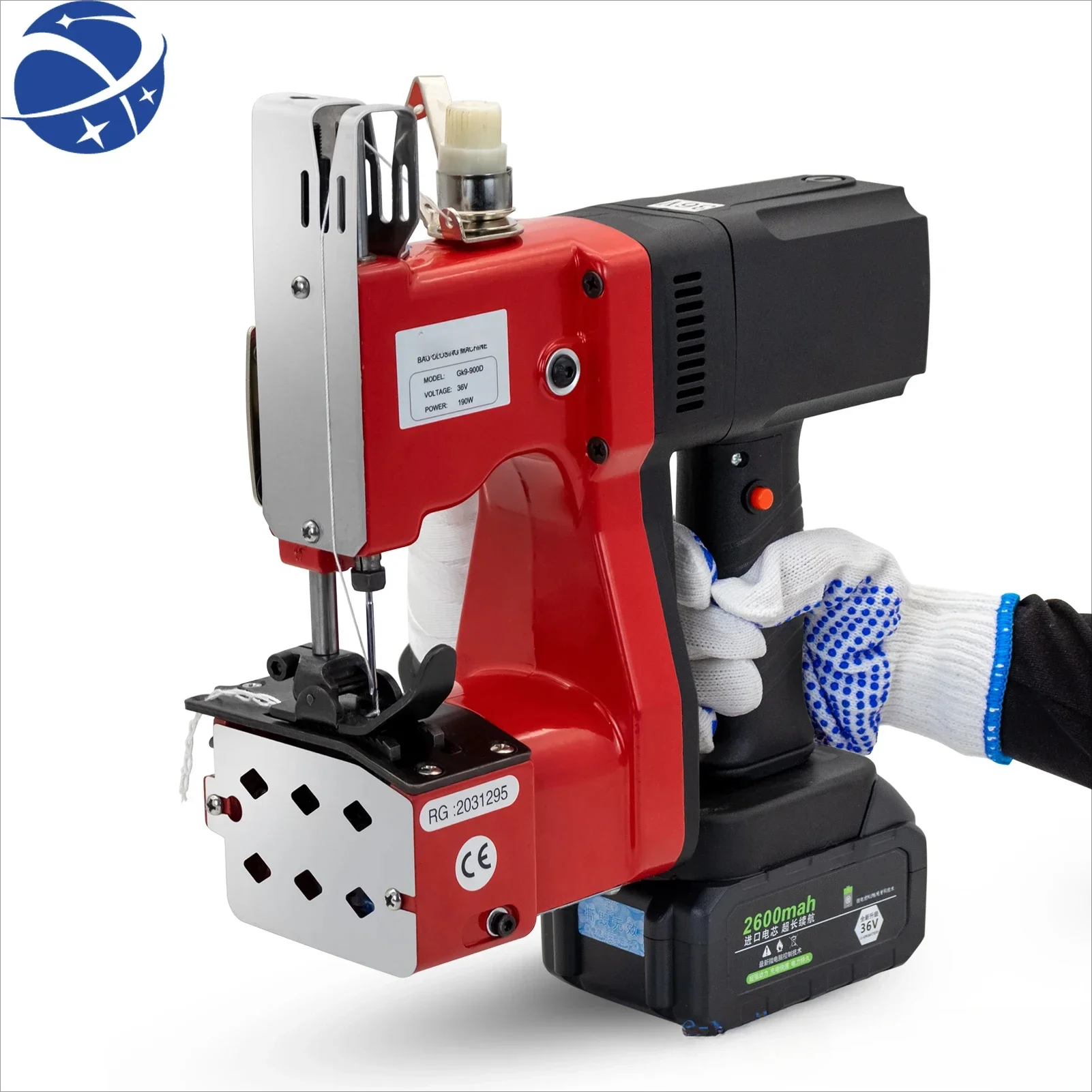 

Original brand new！Battery Powered Portable Handheld Electric Bag Closer Industrial Sewing Machine