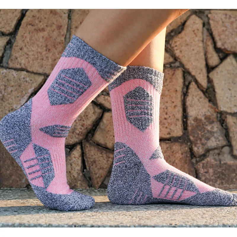 WRELS 1/2/3 Pairs Hiking Socks - Athletic Sock Cushion ulasan dan harga