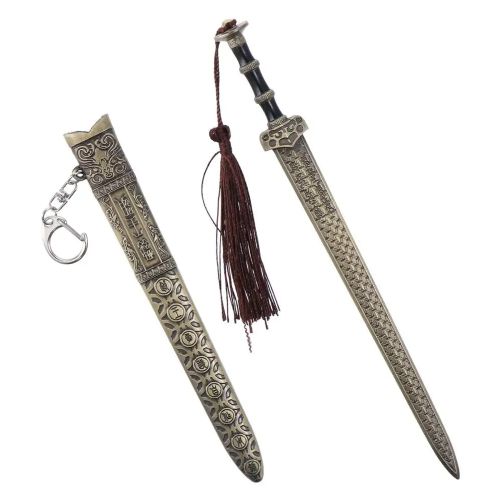 Ancient Sword with Sheath Weapon, Mini Retro Sword, Letter Opener, Toy Sword, Suitable for Opening Envelopes in The Office