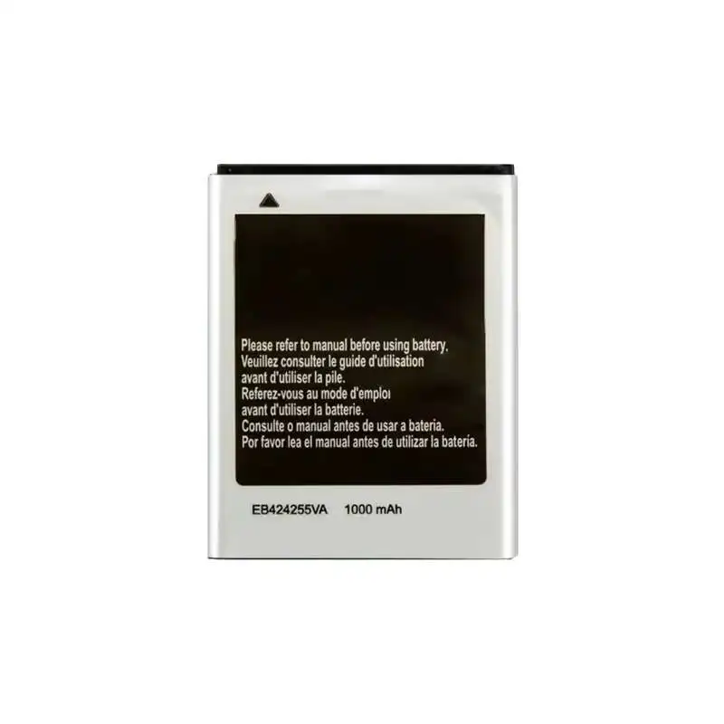 

Reliable 1000mAh Battery For Samsung M550 C5530 S3350 S3850 S5220 S5222 M630 R450 R380 R390 SCH-R560 R561 EB424255VA EB424255VU