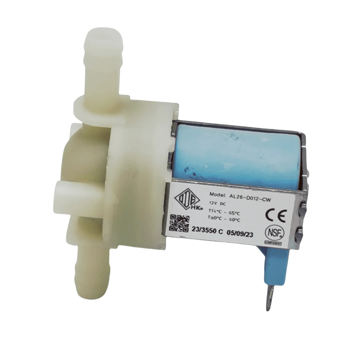 Italy 0DE normally closed high-pressure solenoid valve 0.1-1Mpa 12V DC solenoid valve normally closed water vapor valve