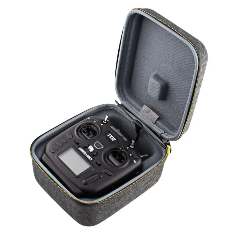 RadioMaster TX12 TX12MKII Transmitter Carrying Case EVA Hard Shell Zipper Handbag Protective Storage Bag for FPV Racing Freestyl