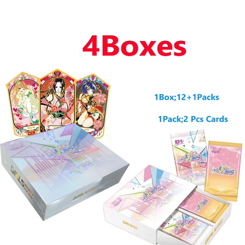 

2024 Newest Goddess Story Girl Party Waifu Cards Booster Box Anime Tcg Game Card Child Kids Table Toys For Birthday Gifts