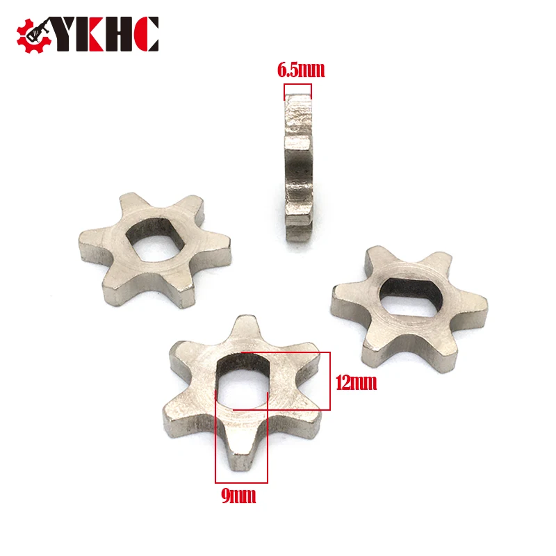 5Pcs 6 Teeth Chain Chainsaw Gear 5016 Sprockets Drive Replace For Makita 5016 Angle Grinder Accessories Spare Parts Power Tool