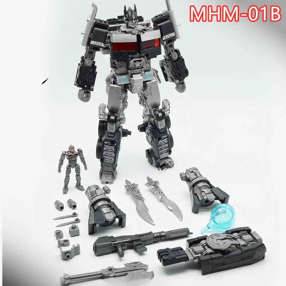 

New Version MHZ TOYS Transformation MHM-01B Truck Commander Movie 7 KO Action Figure Alloy Deformation Robot Toys Gifts