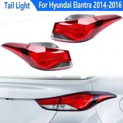 For Hyundai Elantra 2014 2015 2016 Tail Light Rear Brake Signal Warning Lamp 924013X230 924023X230 No Bulb Car Accessories