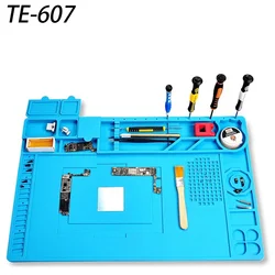 Polymères magnétiques en silicone pour réparation de carte de circuit imprimé, tampon à souder, degré de chaleur, 932 °F, anti-leges, fer à souder, réparation de téléphone