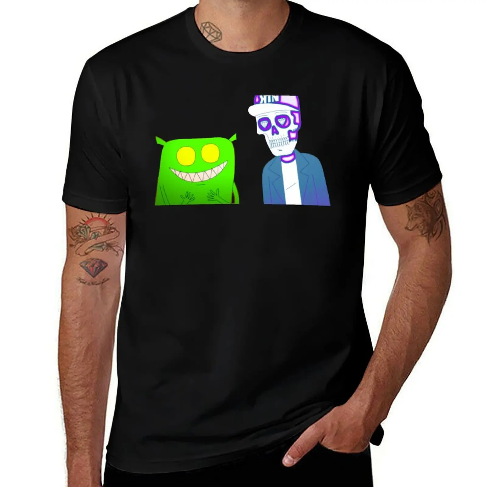 Feed Me & Kill The Noise T-Shirt Trendy Casual Short Sleeve Shirt T-Shirt