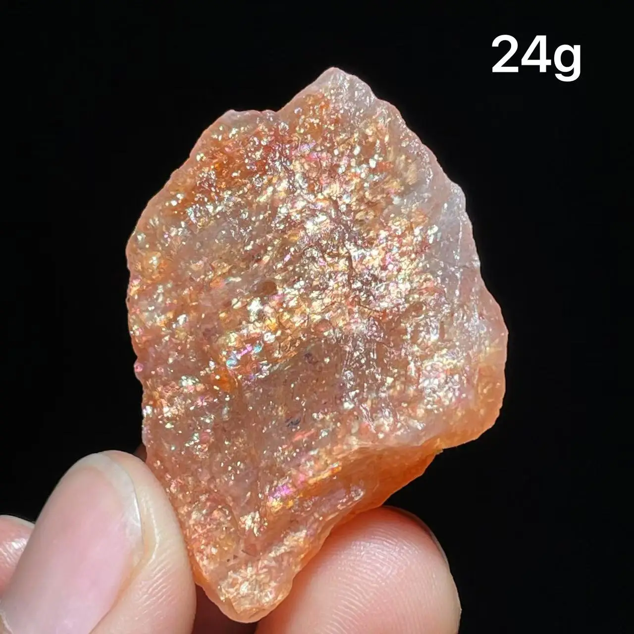 New 100% Natural Gold Sunite Mineral Sample Home Decoration from Tanzania