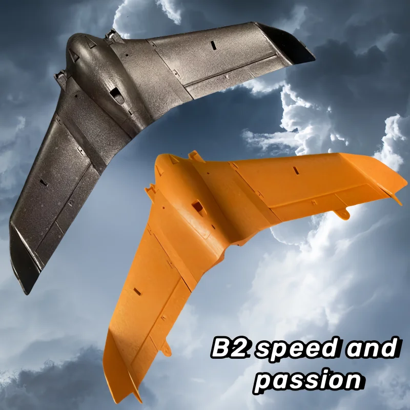 

KPQ ghost B2 flying wing EPP quick release fixed wing high-speed fall-resistant delta wing FPV aerial photography 950mm wingspan