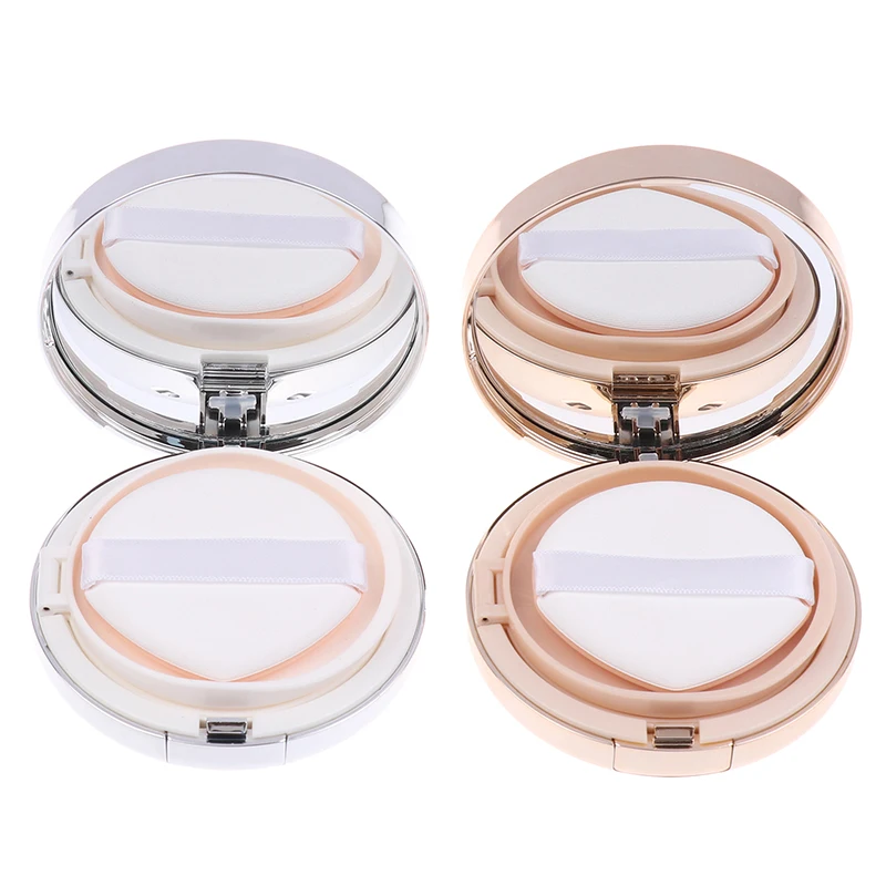 صندوق منتفخ وسادة هوائية فارغة لمكياج التجميل، صناديق كريم أساس محمولة يمكنك صنعها بنفسك مع حاوية علبة مستحضرات التجميل بكريم BB