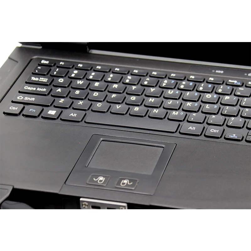 14 بوصة منفذ Rj45 كمبيوتر محمول صناعي متين IP65 قطعة التعرف على بصمات الأصابع دفتر متين المدمج في التقاط صورة الوجه #4