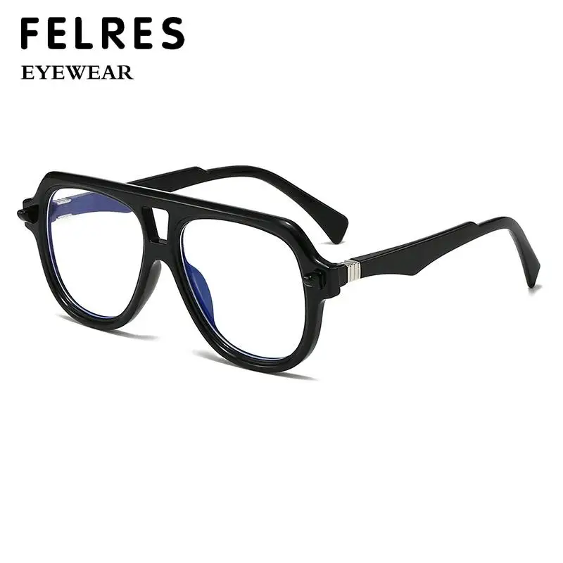 Trend Oversized Pilot Reading Glasses Elegant Women Men Brand Designer Vintage Big Frame Eyeglasses Optics Presbyopic Eyewear