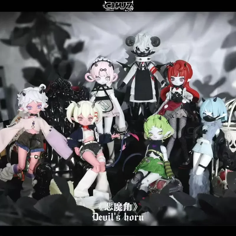 

In Stock Official Demon Horn Series 1/8 Scale Posable Bjd Doll Blind Box Cute Anime Collectible Action Figure Toy For Anime Fans