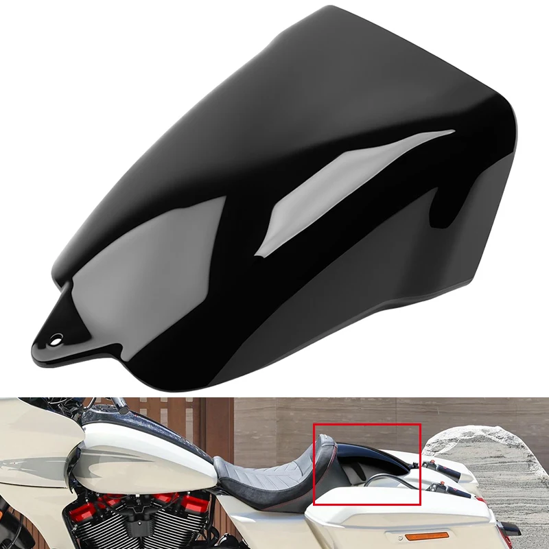 

Motorcycle Accessories Rear Passenger Seat Cover Cowl Fairing Rear Hump Fit For Harley 121 CVO 117 Road Glide ST FLTRXSE 23-25