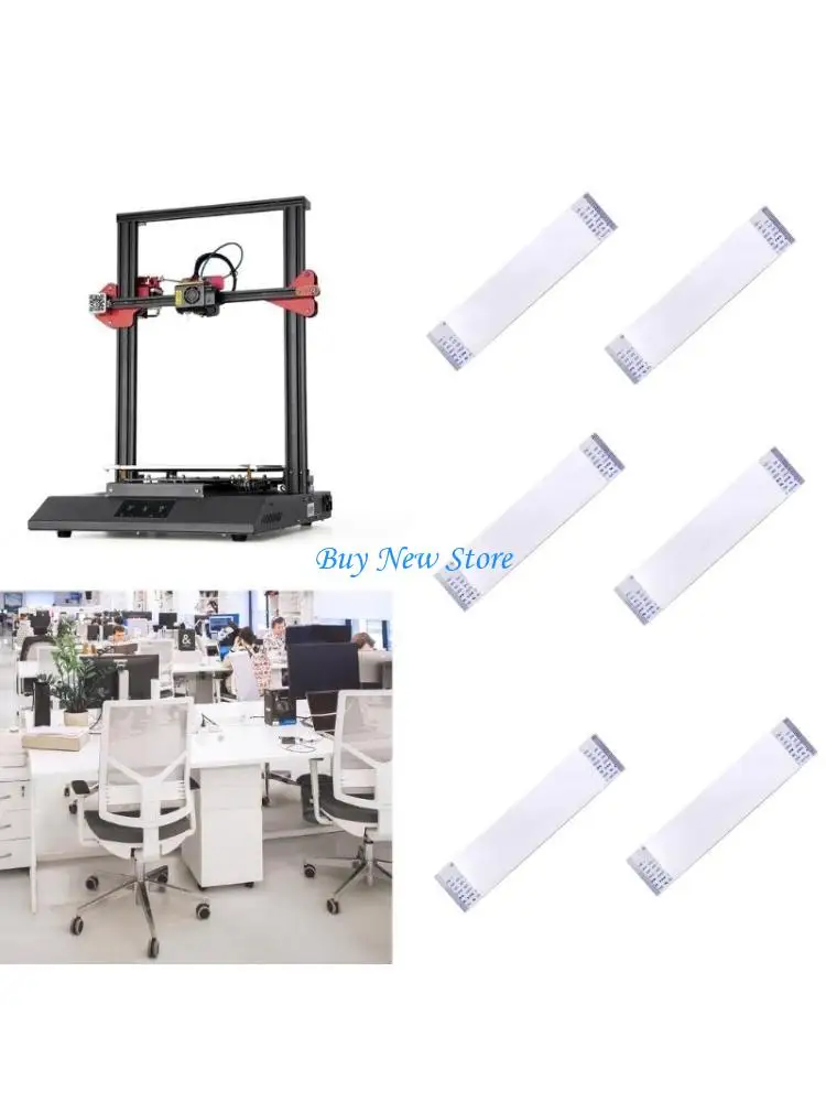 

20CE FPC Flat Flexible Cable 33mm Long for LCD Printer Camera DVD Laptop Printing Display Accessories