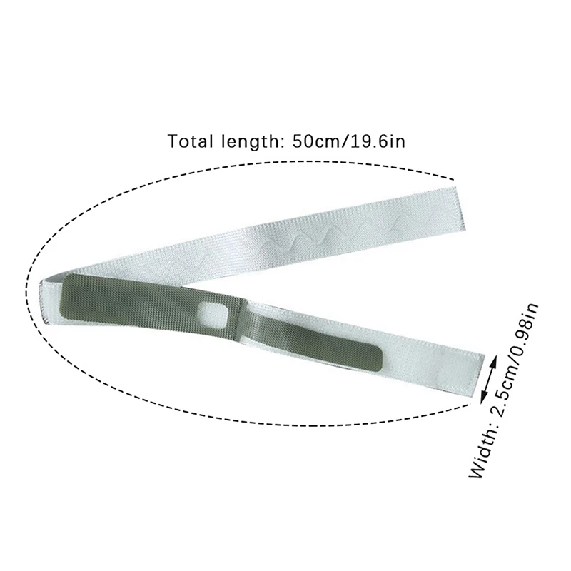 Adjustable Elastic Urinary Bag Leg Strap, Catheter Fixation Strap, Hook & Loop Urine Drainage Bag Holder