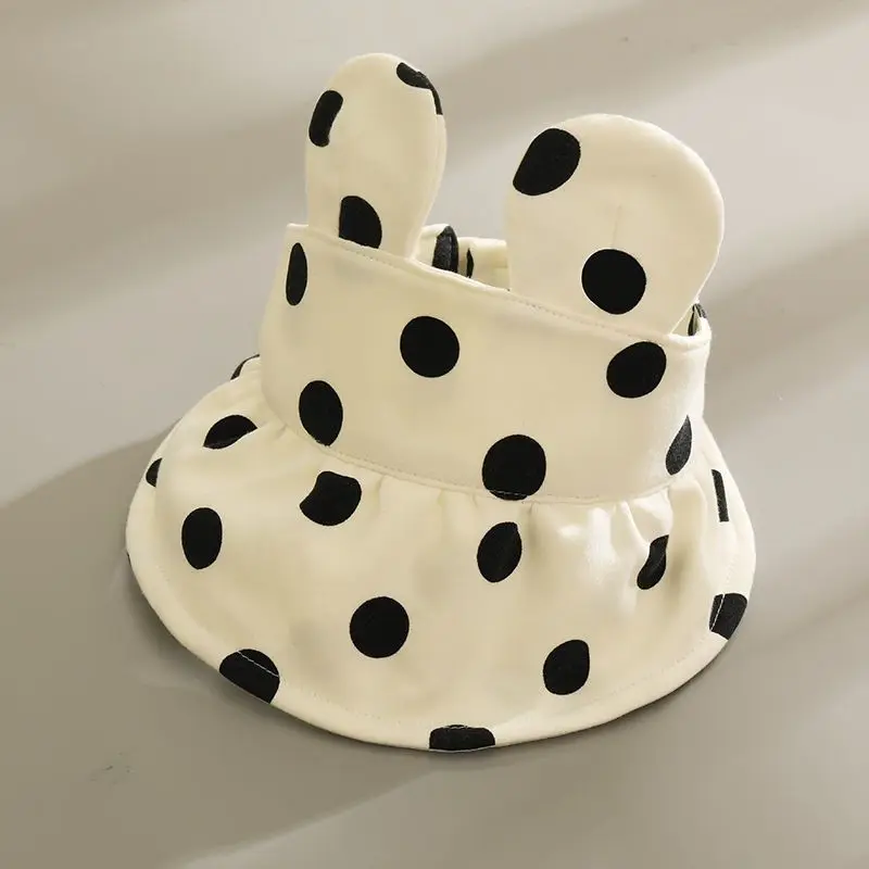 

1-3 Years Old Baby Hat Summer Children Empty Top Hat Korean Version of Girls Big Brim Shading Breathable Sun Protection Hat