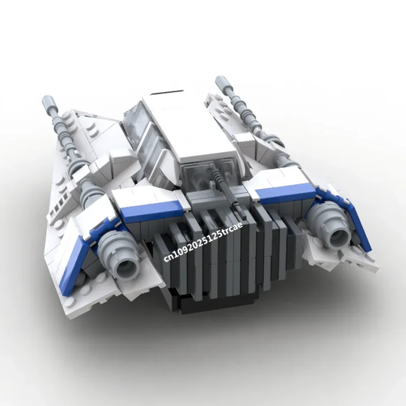 New 467Pcs Famous Star Battle Movie Moc T-47 Snowspeeder Model Building Custom Puzzles Diy Creative Ideas Toys Birthday Gifts