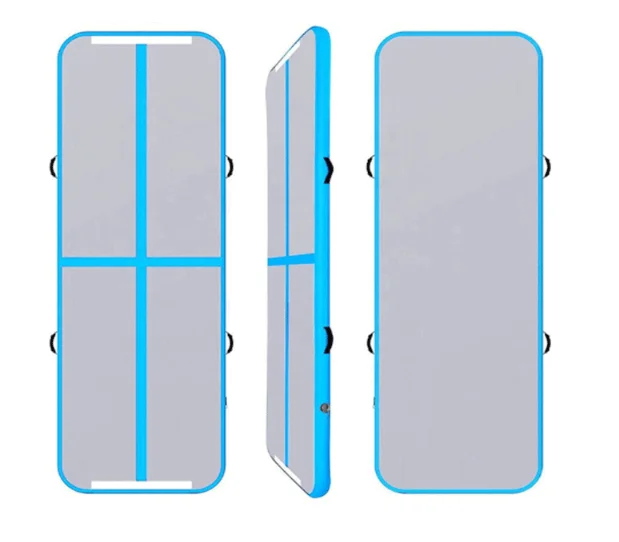 Inflatable Air Track Mat Gymnastics Tumbling Mat Airtrack for Training Cheerleading Yoga Home Use