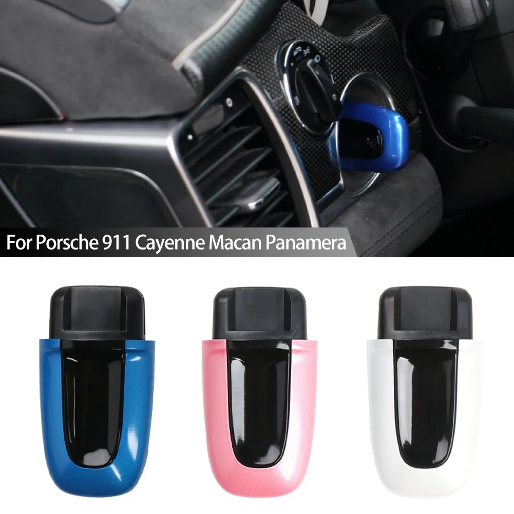 Casing masuk tanpa kunci jarak jauh pintar untuk Cayenne 2011-2017 Paramera 2010-2016 Porsche 911 718 Macan 2014-2020 sakelar tombol Start