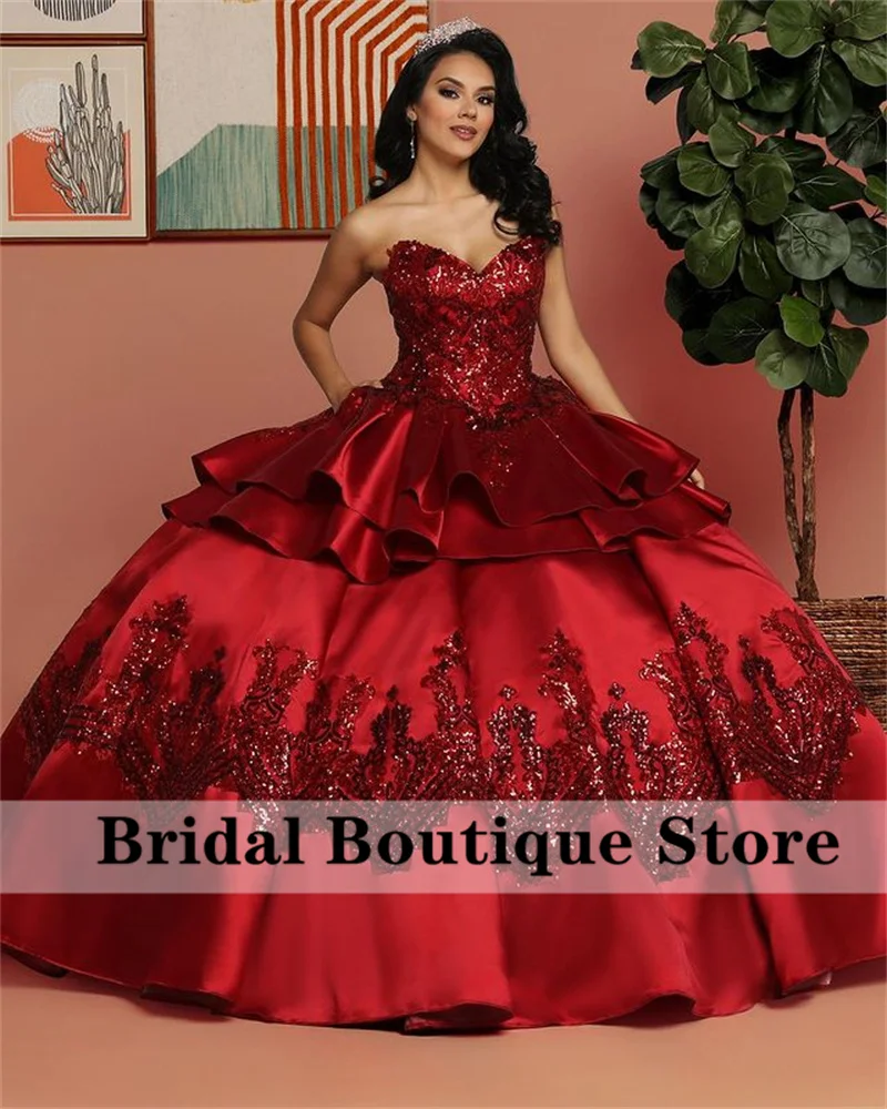 Lấp Lánh Kim Sa Lấp Lánh Công Chúa Bầu Quinceanera Đầm Kèm Áo Khoác Đính Hạt Appliques Ngọt 15 16 Đầm Vestidos De Xv Años