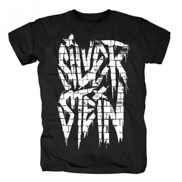 New Silverstein Band Logo Band Short Sleeve Cotton Black S-5XL Shirt EN651