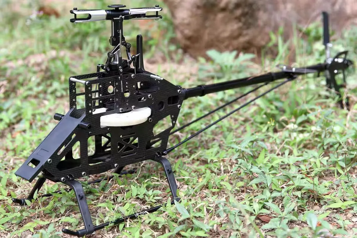 RC 500 FBL Head Belt Version Carbon Fiber Main Frame Helicopter Kit with 430mm Main Blade