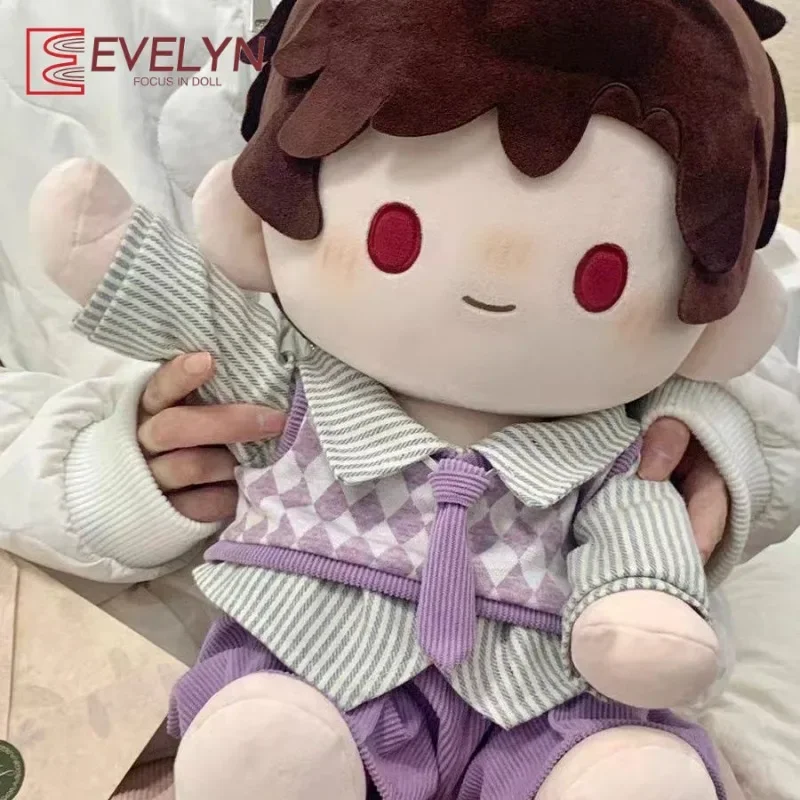 Evelyn Love and Deepspace 40cm Sitting Posture Doll Clothes Shirt Vest Pants Tie Outifi Replaceable Clothes Gift